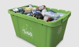 re360 green box for recycling used beverage containers