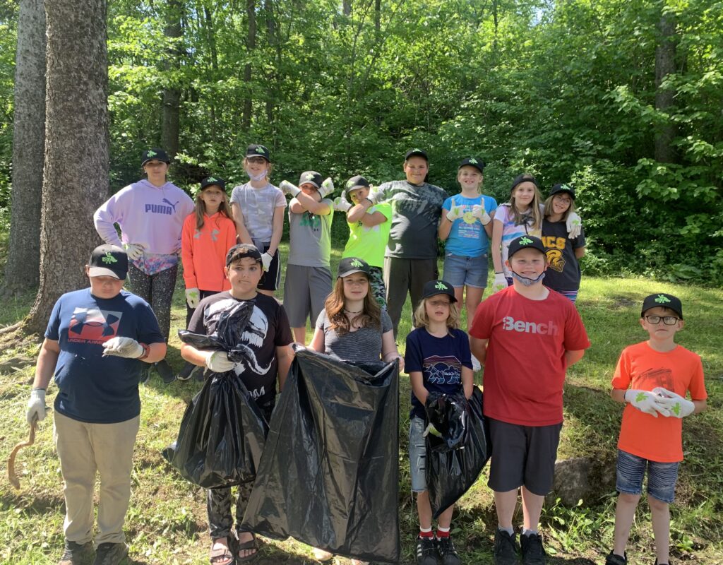 John Caldwell Students Revitalize Walking Trail Next to School – Encorp ...